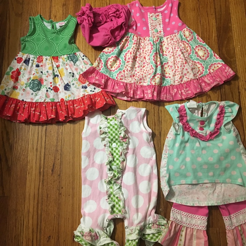 RicRac and Ruffles 12m Lot